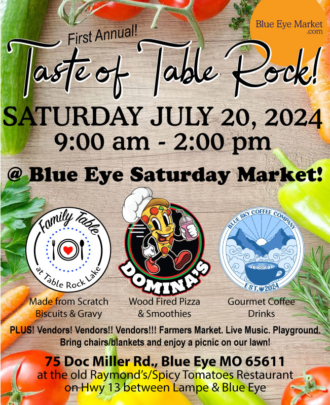 Taste of Table Rock THIS SATURDAY!!!
